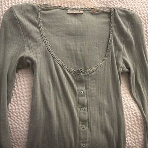 Gorgeous doen pointelle tee